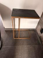 Light & Living CHISA Bijzettafel Zwart-Antiek Brons, Huis en Inrichting, Tafels | Bijzettafels, Ophalen, Minder dan 55 cm, Zo goed als nieuw