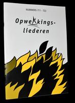 Opwekkingliederen Nummers 711-722 (2011), Muziek en Instrumenten, Bladmuziek, Ophalen of Verzenden, Gebruikt, Religie en Gospel