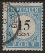 Port P 9 gebruikt ( Type I met kleinrond "GEERTRUIDENBERG" ), Postzegels en Munten, Verzenden, T/m 1940, Gestempeld