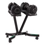 Tunturi Selector Dumbells l 2x 25 kg l Verstelbare dumbell, Ophalen, Zo goed als nieuw, Rug, Dumbbell