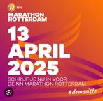 NN Rotterdam 2025 marathon ticket 42 km, Tickets en Kaartjes, Eén persoon
