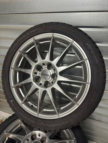 18” Ronal winterset 5x112 met 245/40R19 beschikbaar voor biedingen