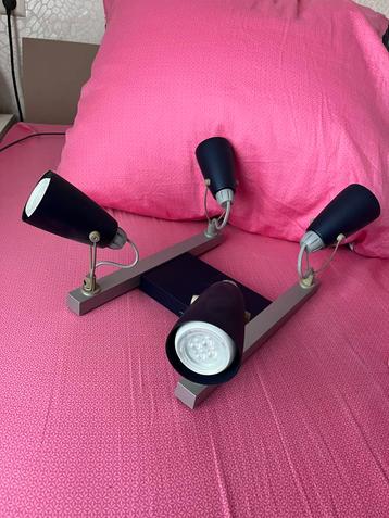 Plafondlamp met 4 Philips dimbare LED Spots beschikbaar voor biedingen