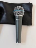 2 Shure Beta 58A Microfoons - Zo Goed Als Nieuw, Shure, Ophalen of Verzenden, Zo goed als nieuw, Zangmicrofoon