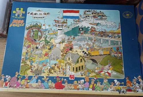 Jan van haasteren puzzels, Hobby en Vrije tijd, Denksport en Puzzels, Zo goed als nieuw, Legpuzzel, Meer dan 1500 stukjes, Ophalen of Verzenden