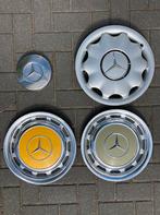 Mercedes Benz wieldoppen 14 en 15 inch 4 stuks., Auto diversen, Wieldoppen, Ophalen, Gebruikt