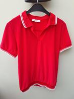 Polo tshirt, M, Angelle Milan, Kleding | Dames, Tops, Ophalen of Verzenden, Zo goed als nieuw, Rood