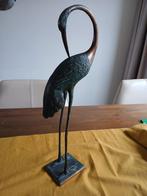 Bronzen Reiger Beeld, Ophalen of Verzenden