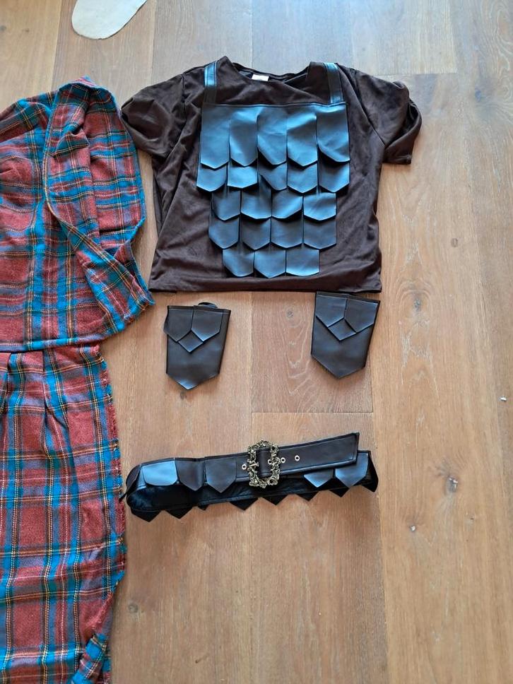 Braveheart Kostuum - Schotse Strijder Outfit, Kinderen en Baby's, Carnavalskleding en Verkleedspullen, Ophalen of Verzenden