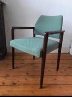 Vintage midcentury scandinavische deense stoel teak, Huis en Inrichting, Gebruikt, Bruin, Scandinavisch midcentury, Hout