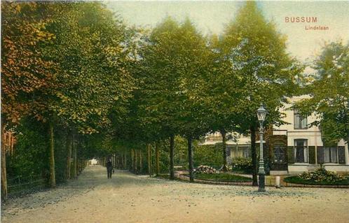 (377-384-017) Bussum Lindelaan, Verzamelen, Ansichtkaarten | Nederland, Noord-Holland, Verzenden