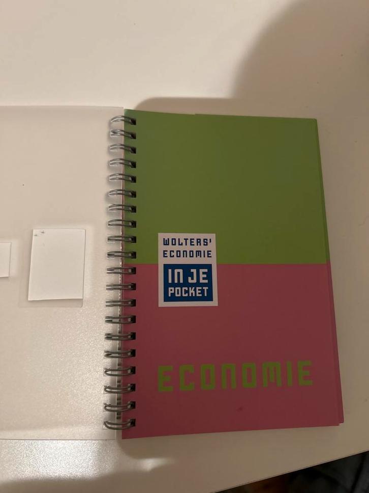 Wolters' Economie in je pocket, Boeken, Economie, Management en Marketing, Zo goed als nieuw, Economie en Marketing, Ophalen of Verzenden
