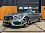 Mercedes-Benz C-klasse 200 AMG line Cruise Clima Navi Leder, Automaat, 4 cilinders, Bedrijf, 184 pk