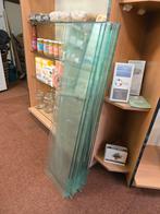 25 glazen leggers, Doe-het-zelf en Verbouw, Glas en Ramen, Ophalen, Minder dan 80 cm, 80 tot 120 cm, Zo goed als nieuw