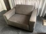 Grijze Stoffen Fauteuil - Modern Design, Huis en Inrichting, Ophalen of Verzenden, Gebruikt, Stof, 75 tot 100 cm