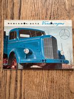 Mercedes Vrachtwagen Brochure 1953 L4500-5500-6600, Ophalen of Verzenden, Gelezen, Mercedes