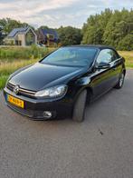 Volkswagen Golf Cabriolet 1.4 TSI Automaat – 2012 – Zwart –, 74 €/maand, 4 cilinders, Cabriolet, 4 stoelen