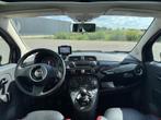 Fiat 500 1.2 Lounge |PANO|LEER|CLIMA|NAVI|BLUE&ME, Voorwielaandrijving, 4 cilinders, 840 kg, Leder