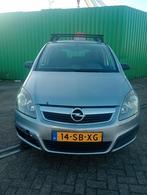 Opel Zafira 1.6 2005 7 zits airco rijd en schakel apk verlpe, Auto's, Voorwielaandrijving, 74 €/maand, 4 cilinders, 7 stoelen