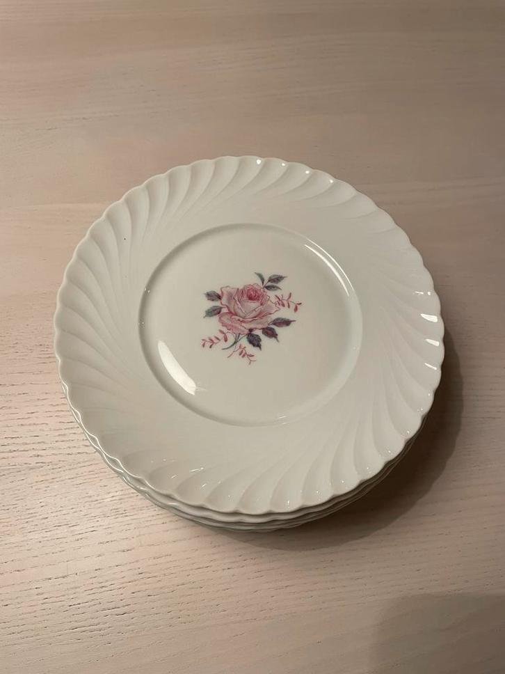 Vintage Königszelt Tettau Borden Set, Huis en Inrichting, Keuken | Servies, Gebruikt, Bord(en), Overige stijlen, Porselein, Ophalen of Verzenden