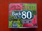 cd Back to the 80's vol. 2, Cd's en Dvd's, Ophalen, 1980 tot 2000, Zo goed als nieuw, Boxset