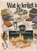 Retro reclame 1980 Brinkers Leeuwezegel keuken & speelgoed, Verzenden, Overige typen