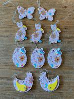 10x Paasdecoratie pasen paashangers hangers, Ophalen of Verzenden, Zo goed als nieuw