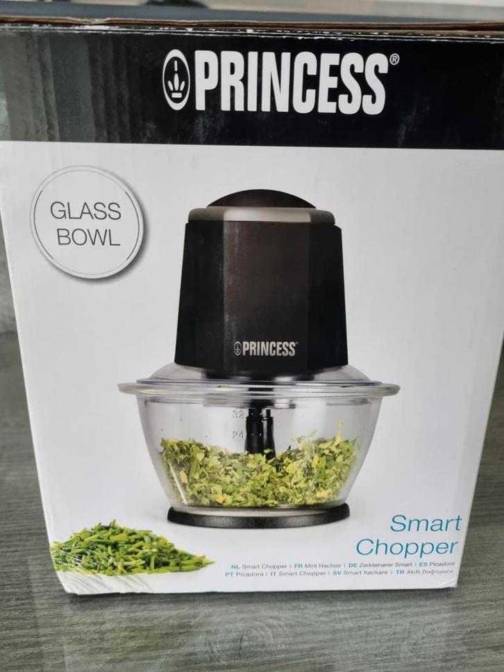 Princess Smart Chopper Hakmolen - Nieuwstaat, Witgoed en Apparatuur, Blenders, Zo goed als nieuw, Ophalen of Verzenden