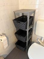 Grey shelf with basket, Huis en Inrichting, Ophalen, Zo goed als nieuw