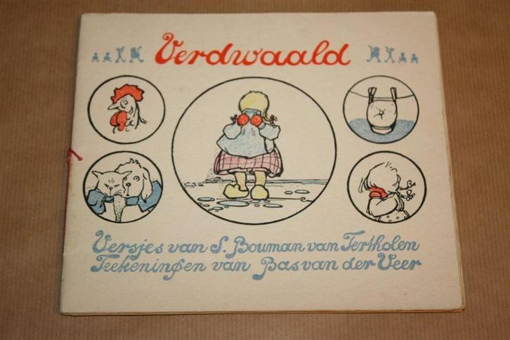 Het verdwaalde meisje - Bouman van Tertholen - ca. 1930, Boeken, Prentenboeken en Plaatjesalbums, Gelezen, Ophalen of Verzenden