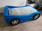 AUTO BED Little tikes KINDER BED blauw lattenbodem stoer, Ophalen, Lattenbodem, 160 tot 180 cm, 100 cm of meer