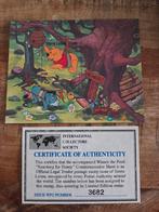 Pooh & Friends Postzegelvel Sierra Leone + Certificaat, Ophalen of Verzenden, Overige thema's