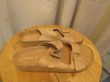 zand slippers / sandalen  mt 41 Graceland beschikbaar voor biedingen
