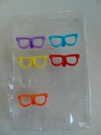 ZGAN Glasmarkers Brillen 5 Stuks >Snelle Verzending!<, Ophalen of Verzenden, Nieuw, Feestartikel, Verjaardag