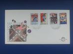 Postzegel NL 1977 FDC 162 Kinderzegels 07-10, Postzegels en Munten, Postzegels | Nederland, Ophalen of Verzenden, Na 1940, Gestempeld