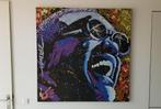 Dan Dunn speedpainting schilderij Ray Charles 122x122cm, Ophalen