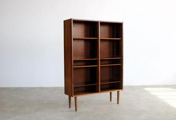 vintage boekenkast | kast | jaren 60 | Hundevad  beschikbaar voor biedingen