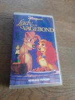 Disney Lady en de vagebond videoband, Cd's en Dvd's, VHS | Kinderen en Jeugd, Tekenfilms en Animatie, Gebruikt, Ophalen of Verzenden