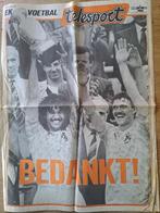 EK. VOETBAL. 1988. KRANT., Boeken, Tijdschriften en Kranten, Ophalen of Verzenden, Gelezen, Sport en Vrije tijd