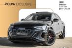 Audi Q8 e-tron 55 408pk quattro S Edition Competition 115 kW, Auto's, Audi, Automaat, 12 maanden, Zwart, Origineel Nederlands