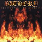 Bathory - Destroyer of Worlds (Blackmark Sweden 2001) €15,-, Ophalen of Verzenden, Zo goed als nieuw
