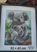 Koala in lijst, Huis en Inrichting, Minder dan 50 cm, Ophalen of Verzenden, Zo goed als nieuw, Minder dan 50 cm