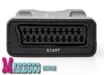 HDMI naar Scart Converter, Omvormer, HDMI In, Scart Uit, Nedis, Nieuw, Info@marbeco.nl, Ophalen of Verzenden