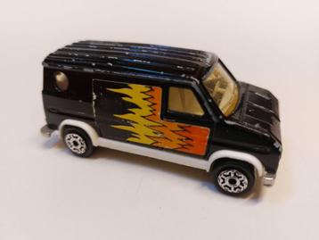  	 USA ALL American Van Flames 1/65 ref 250 Majorette France beschikbaar voor biedingen