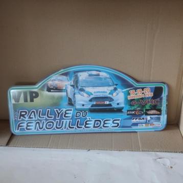 Rally schild bord Frankrijk Fenouilledes kunststof plastic beschikbaar voor biedingen