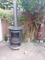 Houtkachel op wieltjes, Tuin en Terras, Tuinhaarden, Ophalen, Gebruikt