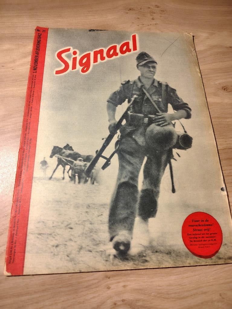Signaal Nederlands 1942 Nr. 21, Ophalen of Verzenden, Nederland, Boek of Tijdschrift