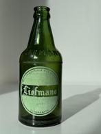 LIEFMANS bedrukte bierfles - voor de èchte verzamelaar, Verzamelen, Biermerken, Ophalen of Verzenden, Gebruikt, Flesje(s), Overige merken