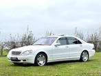 Mercedes-Benz S-Klasse S 600 Lang - W220 - 35.000 km !, Auto's, Mercedes-Benz, Automaat, Zwart, 368 pk, Wit