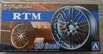 Modelbouw set 20 inch wielen RTM Aoshima, Hobby en Vrije tijd, Modelbouw | Auto's en Voertuigen, 1:50 of kleiner, Auto, Nieuw